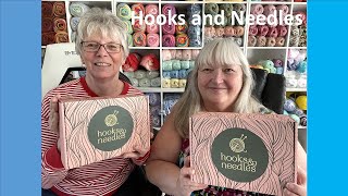 Hooks and Needles Unboxing with my sister.  Let's Review this box!!  #hooksandneedles