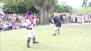 華やかに竹富島の種子取祭