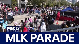 MLK Day parade draws groups to downtown St. Pete