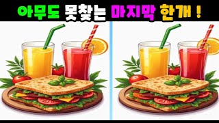 [다른 그림찾기 / 치매예방] 아무도 못찾는 마지막 한개 ! 재밌고 건강한 두뇌 훈련 퀴즈 ! [틀린 그림찾기 치매예방운동] Find another picture