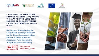 ADAPTATION FINANCE ACADEMY (AFA) LAUNCH