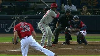 PHI@ATL: Grilli strikes out Herrera, saves 7-5 win