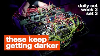 Veiled Echoes in the Void // Julive Week 3 Set 3 // Eurorack Daily Set
