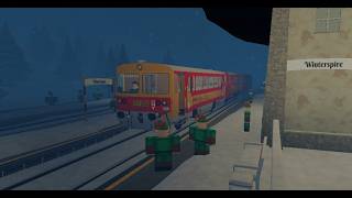 Téli hangulat! Train Sim Roblox