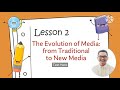 Media and Information Literacy: Evolution of Media: Lesson 2: