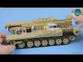 great tank transportation w oshkosh tractor u0026 m1 abrams panlos 628015 speed build review