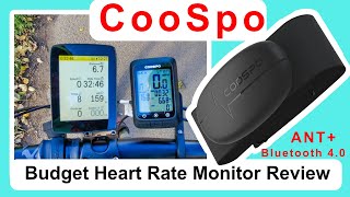 Budget heart rate monitor  |   CooSpo Heart Rate Monitor Review