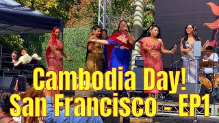 ជិះរថភ្លើងទៅមើល Cambodia Day, San Francisco Union Square | EP.1