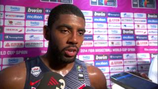 Kyrie Irving talks about USA Basketball's Dominant 3rd Quarters