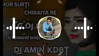 Mor Surti Chiraiya Re !! CG Bewafai Song !! CG DJ Remix !! DJ Amin DJ Khemraj Production