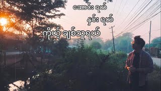 ဆောင်းရယ်နှင်းရယ်ကိုယ့်ချစ်သူရယ် Cover by RIO