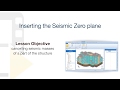 EdiLus Tutorial - How to insert the Zero Seismic plane - ACCA software