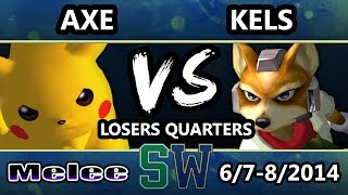 Super SWEET - Axe (Pikachu) Vs. Kels (Fox) - Losers Quarters