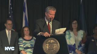 Mayor de Blasio Hosts Jewish Heritage Reception