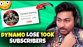Dynamo Suddenly lost 100K Subscribers 😳😦