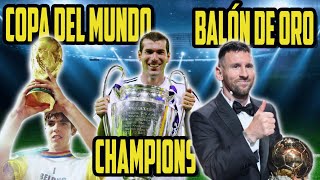 🏆 Los ÚNICOS 9 Jugadores que Ganaron Balón de Oro, Champions y Mundial 🔥⚽