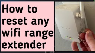 HOW TO RESET ANY WIFI EXTENDER/REPEATER ? LEARN RESET IN 5 SECS | DEVICESSETUP