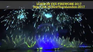 New Year’s Eve Fireworks in London 2017