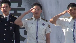 170603 대한민국 브랜드대전 경기남부경찰 홍보단  Dangerous ~ 퇴장 김준수 XIA Junsu ジュンス