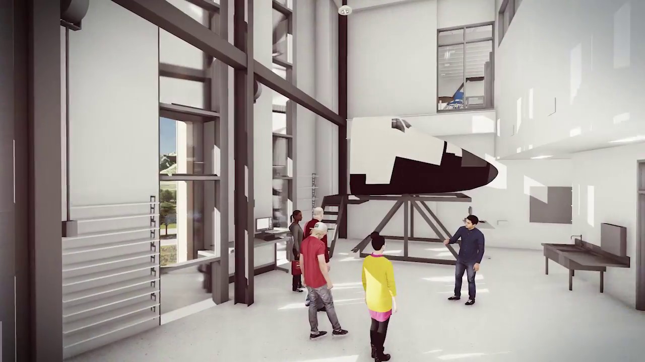 Cu Aerospace Building Visualization Youtube