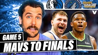 Mavericks-Timberwolves Reaction: Dallas dominates, Luka & Mavs ADVANCE to NBA Finals | Hoops Tonight