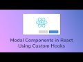 How to open a modal on click in React js | Modal Components in React |  Open a simple modal in react
