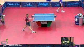 2013 Kuwait Open: Robinot Quentin's Amazing Shot