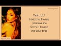Ariana Grande - hate that i made you love me Lyrics | PopDuoMusic 