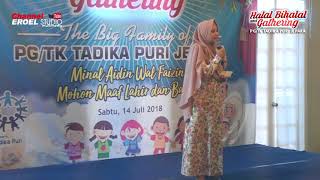 08 sambutan kepala sekolah HALAL BIHALAL \u0026 GATHERING PGTK TADIKA PURI JEPARA 2018