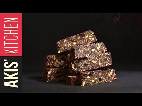 Chocolate energy bars with nuts | Akis Kitchen Chocolate energy bars with nuts | Akis Kitchen