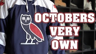 OVO Team Hockey Jersey, Pin, \u0026 Owl Tee Review + On Body