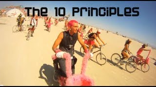 Burning Man's 10 Principles - Halcyon style