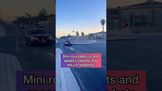 This is how traffic engineers in the city of Las Vegas are trying to make our roads safer 🚧