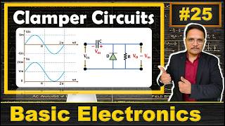 Clamper Circuits (Basics, Working & Waveforms) Explained | Positive Clamper & Negative Clamper