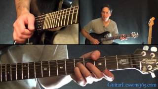 I Remember You Guitar Lesson - Skid Row - All Electric Guitar Rhythms