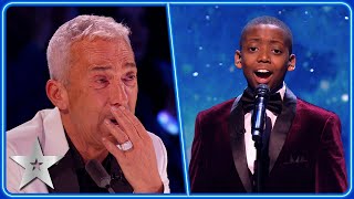 13-year-old Malakai Bayoh's HEAVENLY voice will move you to tears! | Semi-Finals | BGT 2023