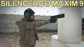 The World's Only Integrally Suppressed 9mm Pistol: SilencerCo Maxim 9!