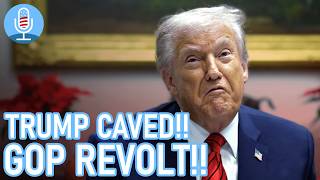 Trump CAVES on Slush Fund After HUMILIATING Republican Revolt