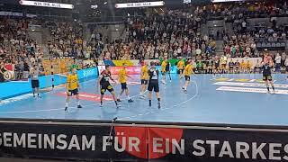 Deutschland vs. Schweden Handball Schlussphase