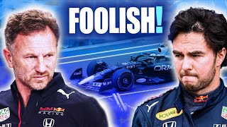 Horner Reveals NEW Discussions between Perez and Redbull!