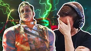 BLOOD OF THE DEAD SPECIAL RICHTOFEN EASTER EGG ENDING & REACTION (Black Ops 4 Zombies Cutscene)