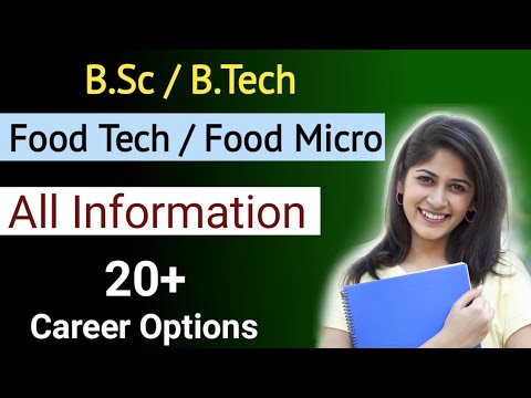 B.Sc Food Technology Scope And Salary | B.tech Food Tech | Career ...