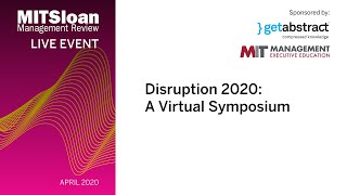 Welcome to Disruption 2020