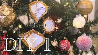 Easy and Affordable Handmade Ornaments - Day 1 of the 12 DIYs of Christmas