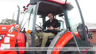 Kubota M9540 Cabin Tour