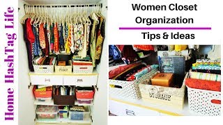 Women Closet Organization Ideas \u0026 Tips | Organize Wardrobe Like A Pro!