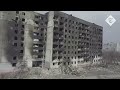 drone footage shows devastation in mariupol