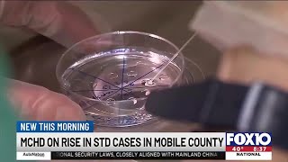 STD cases on the rise in Mobile County