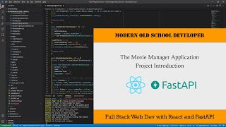 Movie Manager App - Full Stack Web Development - Introduction