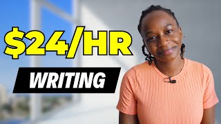 Make $24.36/Hour Writing Articles
